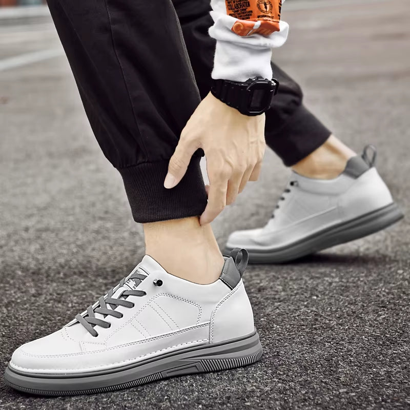 Hevesko for Menn – Komfortable Sneakers med 6 cm Høydeøkning