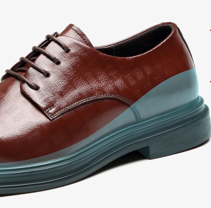 Dressko for Herre med Skjult Hælløft – 3/6/8 cm | Klassiske Oxfords for Formelle Anledninger