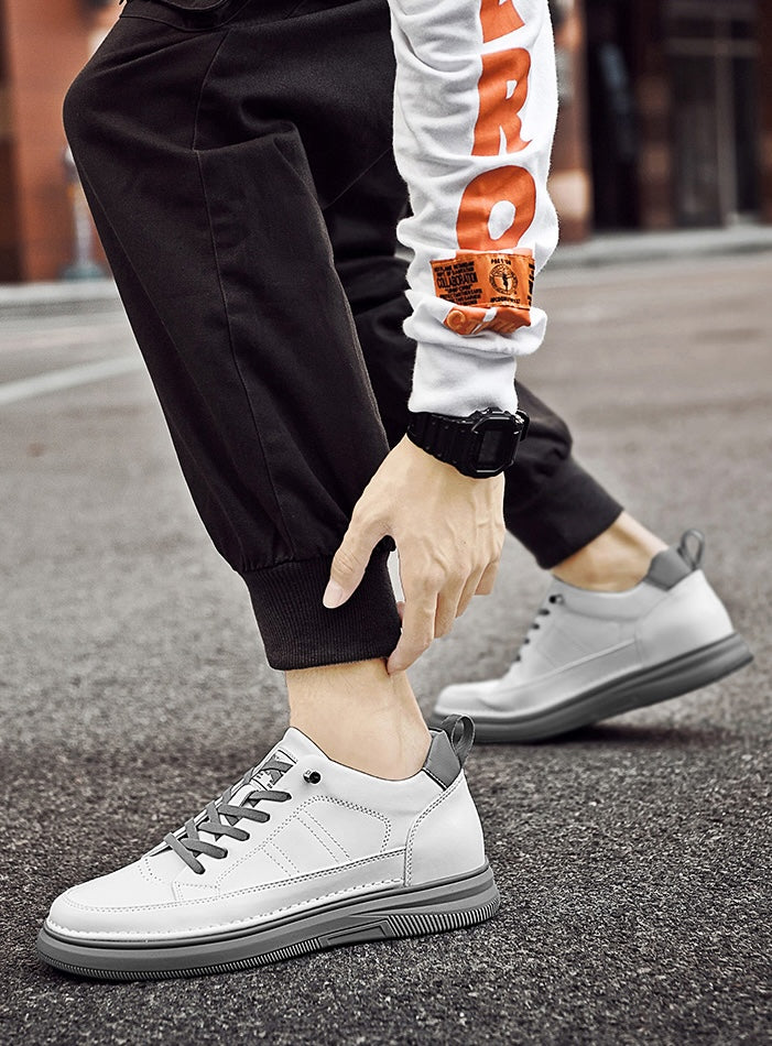 Hevesko for Menn – Komfortable Sneakers med 6 cm Høydeøkning
