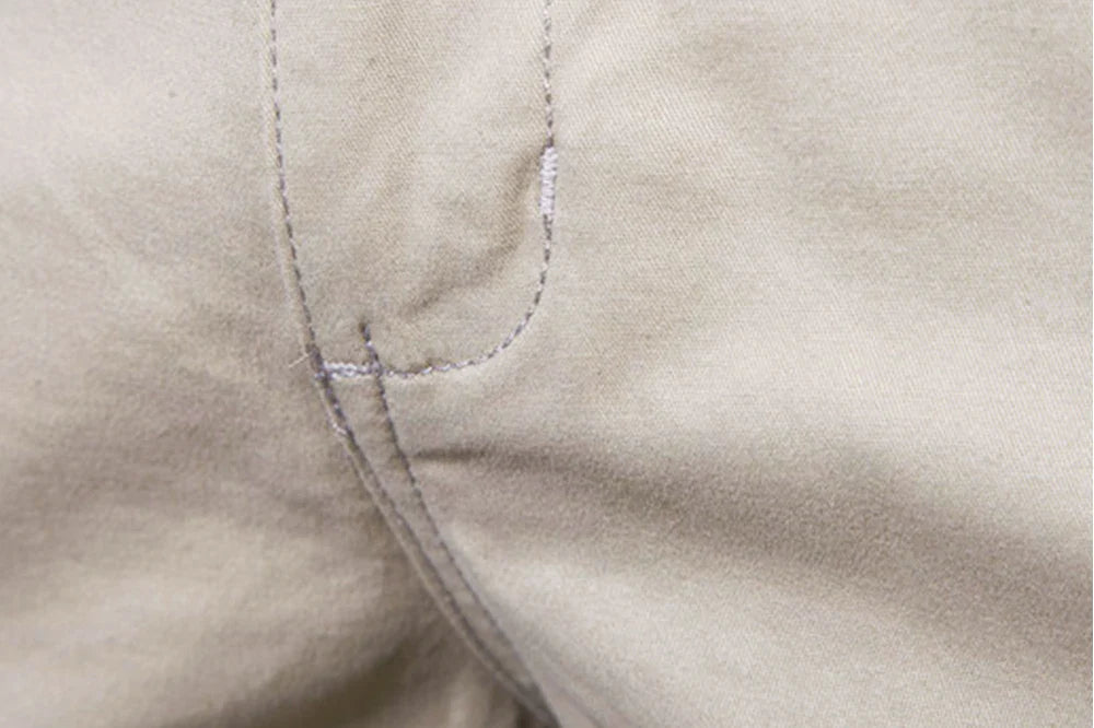 Herreshorts i 100% Bomull – Ensfargede, Komfortable og Stilrene til Sommer, Fritid og Casual Business