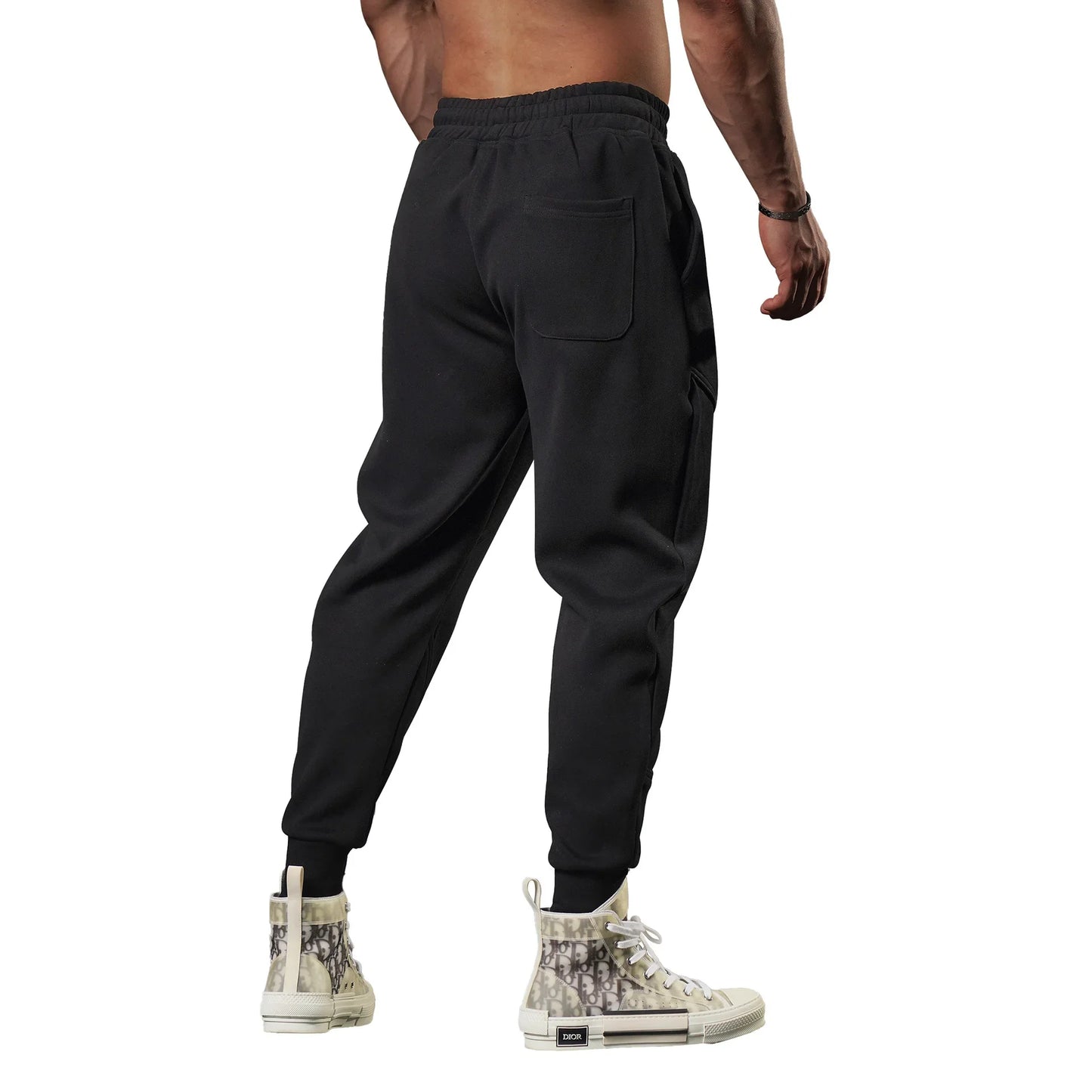 Herre Treningsbukse – Slim Fit Joggebukse til Trening, Løping og Hverdagsbruk